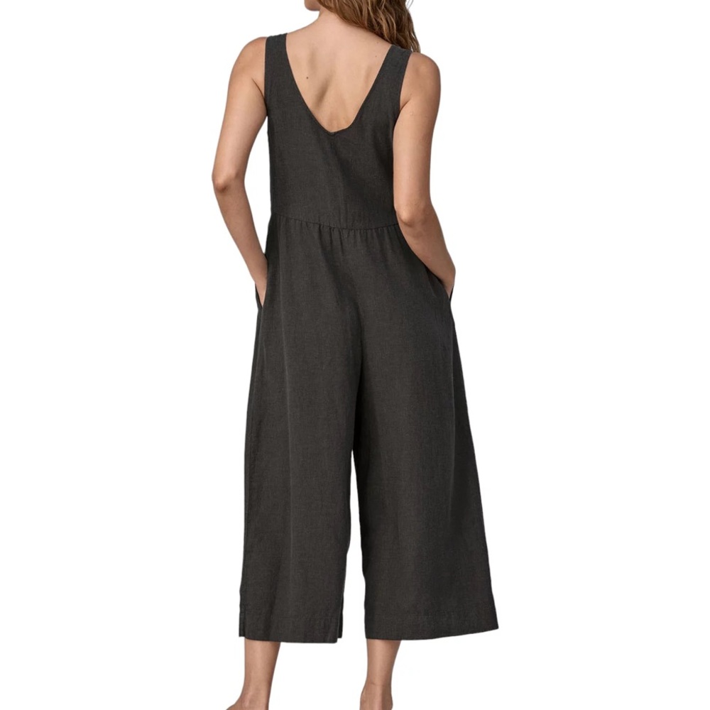 Patagonia Women's Garden Island Jumpsuit Black - Picture 2 of 4